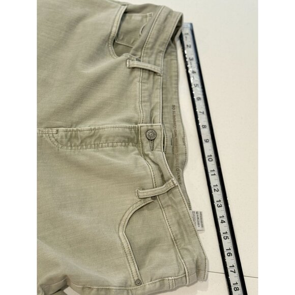 Chico’s So Slimming Girlfriend Ankle Jeans Size 3 16 Green Stretch Denim - Picture 13 of 14